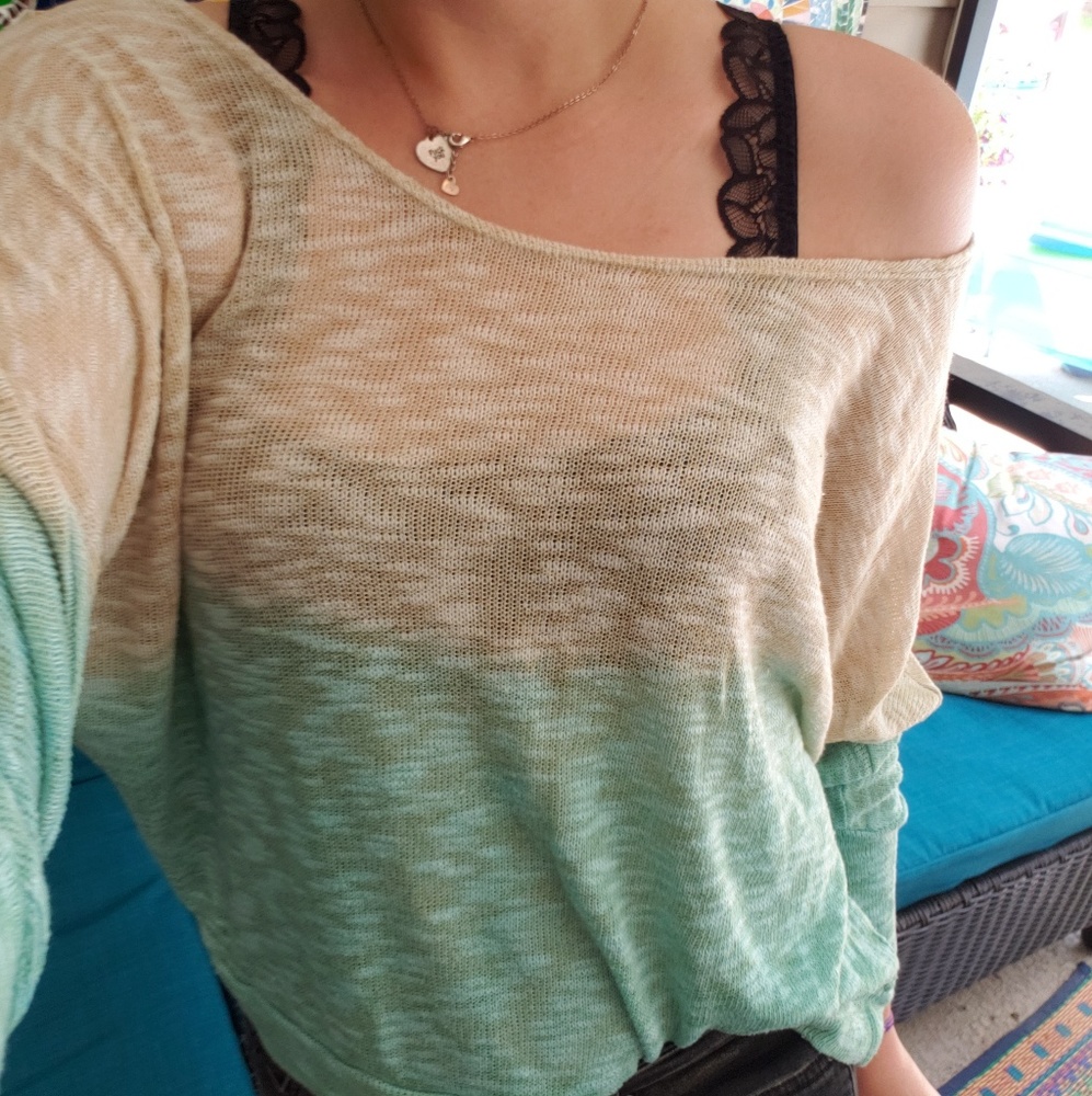 Off the shoulder